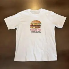グラニフ/マクドナルド サムライマック Tシャツ ホワイト