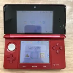ニンテンドー3DS フレアレッド 動作確認済み