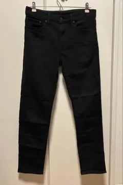 【UNIQLO】EZYジーンズ メンズ Mサイズ ブラック