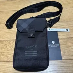 ブラックレーベルクレストブリッジ ショルダーミニバッグ