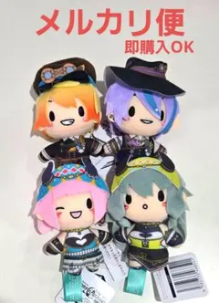 プロセカ ふわぷちマスコット 4体セット まとめ売り - メルカリ