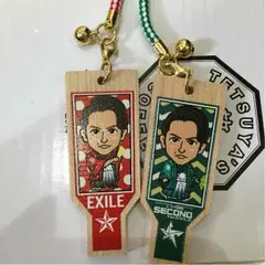 EXILE SECOND TETSUYA セット 羽子板ストラップ
