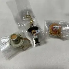 コメダ珈琲店 ミニチュア マスコット 3種セット ボールチェーン