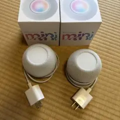 Apple HomePod mini 2台セット スペースグレー - メルカリ
