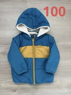 BREEZE キッズ フード付きジャケット アウター リバーシブル 100