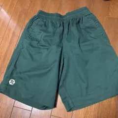 BALL LINE バスケハーフチノパン　移動着　グリーンXL