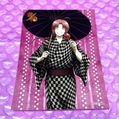 銀魂 神威 片面花柄和装 マルイ アクスタ ホログラム グリッター 缶 