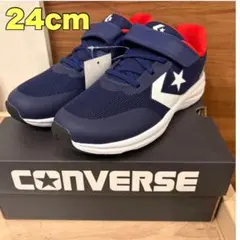 Converse コンバース　スニーカー　ユニセックス　ネイビー　24ｃｍのサムネイル