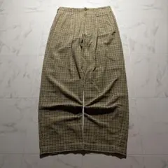 Y2K Corduroy Check Baggy Pants Archive