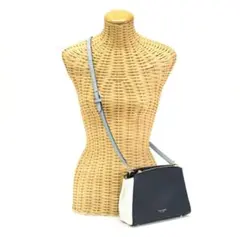 kate spade ショルダーバッグ ネイビー/ホワイト