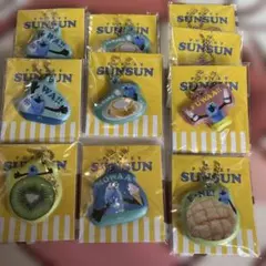 ローソン限定　パペットスンスン　SUNSUN オリジナルチャーム　全6種