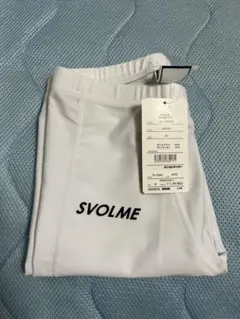 SVOLME ホワイト インナー　スパッツ M