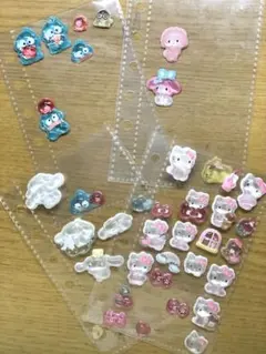 ボンボンドロップシール シール帳 おすそ分け サンリオ ぷっくりシール