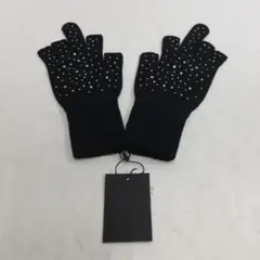 N.HOOLYWOOD TPES フィンガーレスグローブ ブラック 24AW N.HOOLYWOOD TPES フィンガーレスグローブ ブラック - メルカリ