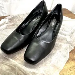 AQUA LADY パンプス ブラック 23.0cm EEE