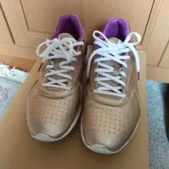 Reebok リーボックイージートーン スニーカー ゴールド 24.5㎝ 美品