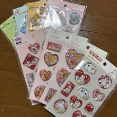 即日発送　計8点　ウォーターシール　ディズニー　セリア