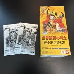 K*a様 ワンピースカードゲーム 世界最強の戦士 OP-17 未開封BOX テー