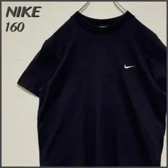 【良品】 NIKE ナイキ ワンポイント刺繍ロゴ Tシャツ キッズ 160のサムネイル
