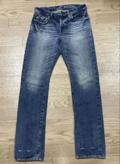 HYSTERIC GLAMOUR スタッズ 赤耳 デニム ダメージ加工 - メルカリ