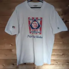 洗濯済）NY ヤンキース baseball centennial 大きめのM