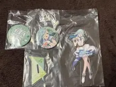 プロセカ セガラッキーくじ 日野森雫 アクリルスタンド 缶バッジセット