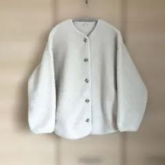 ユニクロ ボアフリースリラックスカーディガンMサイズ