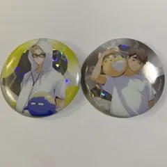 ハイキュー 宮治 ビーチボール ホログラム 缶バッジ 100点 ハイキュー 宮治 ビーチボール ホログラム 缶バッジ 100点