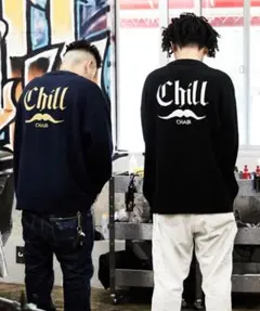 FREAK'S STORE/CHILL CHAIRバックロゴ ワンポイント刺繍