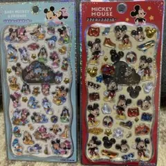 プチドロップステッカー　ミッキー　ベビーミッキー&フレンズ　【正規品】