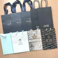 【匿名配送】 ショッパー 紙袋 まとめ売り ブランド 9枚セット