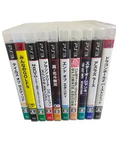 動作品！ PS3 ゲームソフト 10本 セット