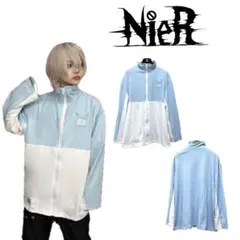 【NieRclothing】BICOLORハイネックジャージ【水色界隈】天使界隈