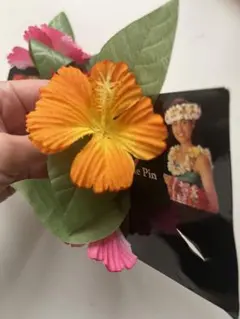 ハワイ ヘアピン フラダンス フラワーピン 髪留め