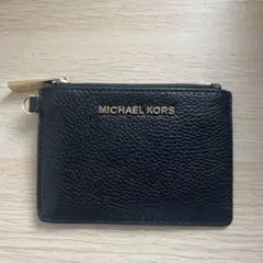 MICHAEL KORS ブラック パスケース　コインケース　フラグメントケース