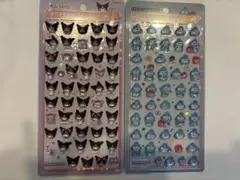 正規品⭐︎ボンボンドロップシール　サンリオミニ　クロミ&ハンギョドン