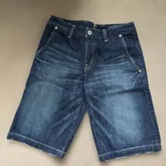 【美品】FRAMeWORK デニムハーフパンツのサムネイル