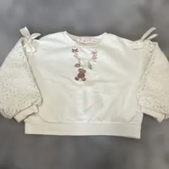 mezzo pianoテディベア刺繍 トレーナーのサムネイル