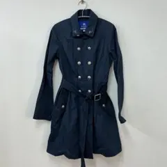 ネイビー チェスターコート