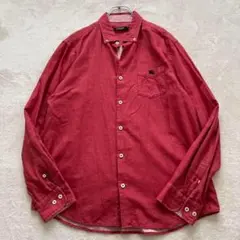 【美品 希少カラー】バーバリー ボタンダウンシャツ ホースロゴ 刺繍 ピンク 3