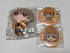 WIND BREAKER 兎耳山丁子 缶バッジ他