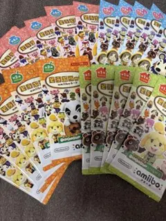 F*H様 新品未開封　どうぶつの森　amiiboカード　1〜4弾　各5 計20パ