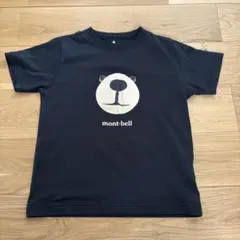 mont-bell クマ顔プリント Tシャツ 120
