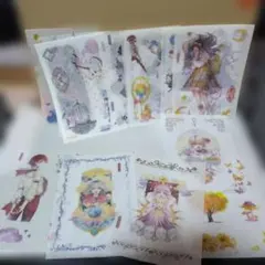 ファンタジーイラスト デザインシート ステッカーセット ファンタジーイラスト デザインシート ステッカーセット - メルカリ