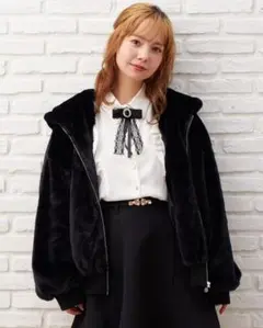 美品☆INGNI エコファーパーカー ブルゾン Mサイズ