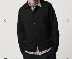 BEAUTY&YOUTH ブラック シャツ　カーディガン M