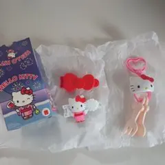 ハッピーセット キティちゃん スプーン＆フォーク ふくろとめクリップ