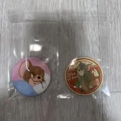 トムとジェリー 缶バッジ 2点セット
