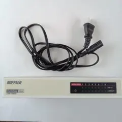 BUバッファロー LSW-TX-8NS 8ポート スイッチングハブ PC周辺機器