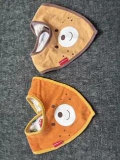 ミキハウス MIKIHOUSE スタイ よだれかけ クマ 動物 ホットビスケッツ